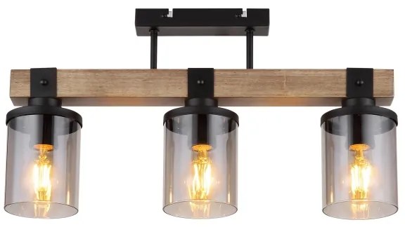 Globo 15555-3D - Prisadený luster LILA 3xE27/60W/230V