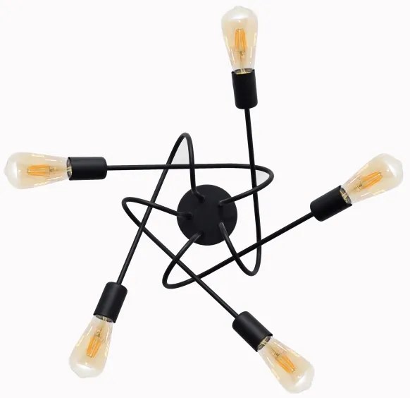 Detský prisadený luster OXFORD 5xE27/15W/230V