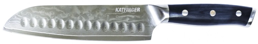 KATFINGER | Box Black Santoku | sada damaškových nožů 3ks | KFs102