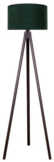 Brilagi - Stojacia lampa VELVET 1xE27/60W/230V wenge/zelená