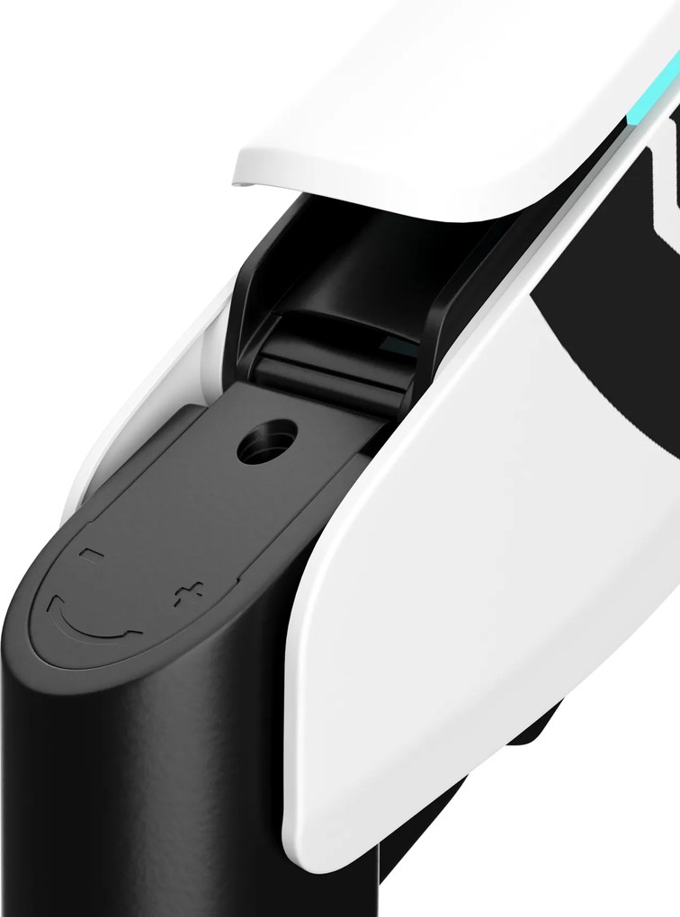 Dvojité rameno na monitory 35 palcov, bielo-čierne X-Arm Dual RGB