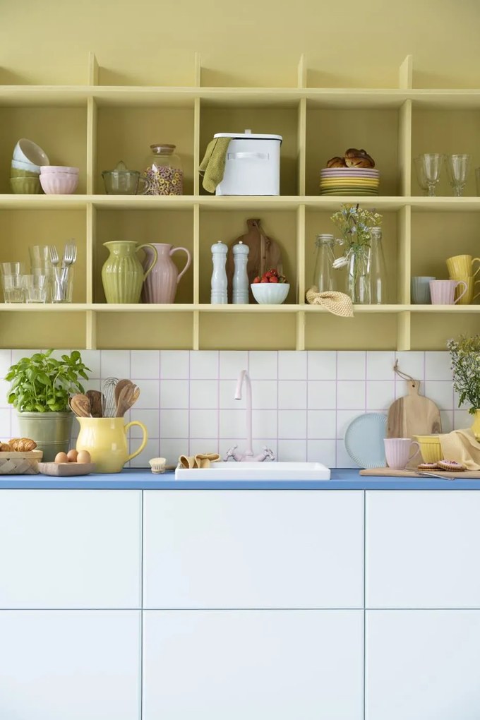 Žltá keramická misa na cesto MYNTE LEMONADE