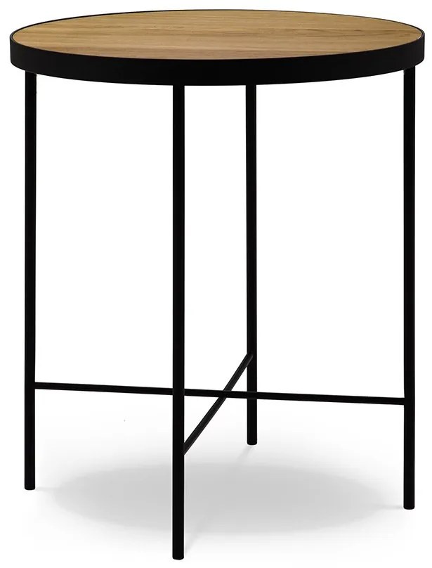 Nyturyl Oyk Veneer Konferenčný stolík Orsay 43 × 43 × 50 cm INTÉRIEURS 86