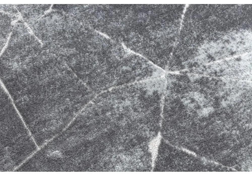 Kusový koberec Mramor šedý 2 kruh 200cm