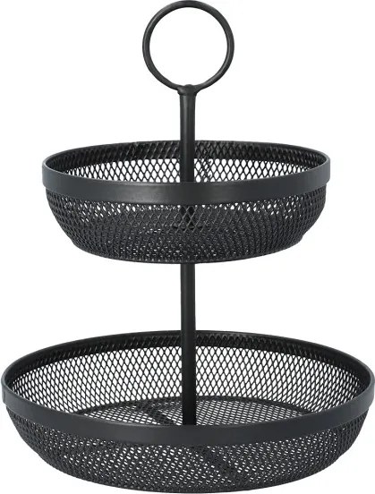 Košík GRIDIO dvojposchodový, okrúhly 814452