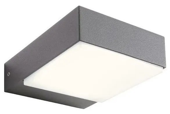 Redo Redo 9560 - LED Vonkajšie nástenné svietidlo CUBE LED/7W/230V 3000K IP54 antracit UN1558