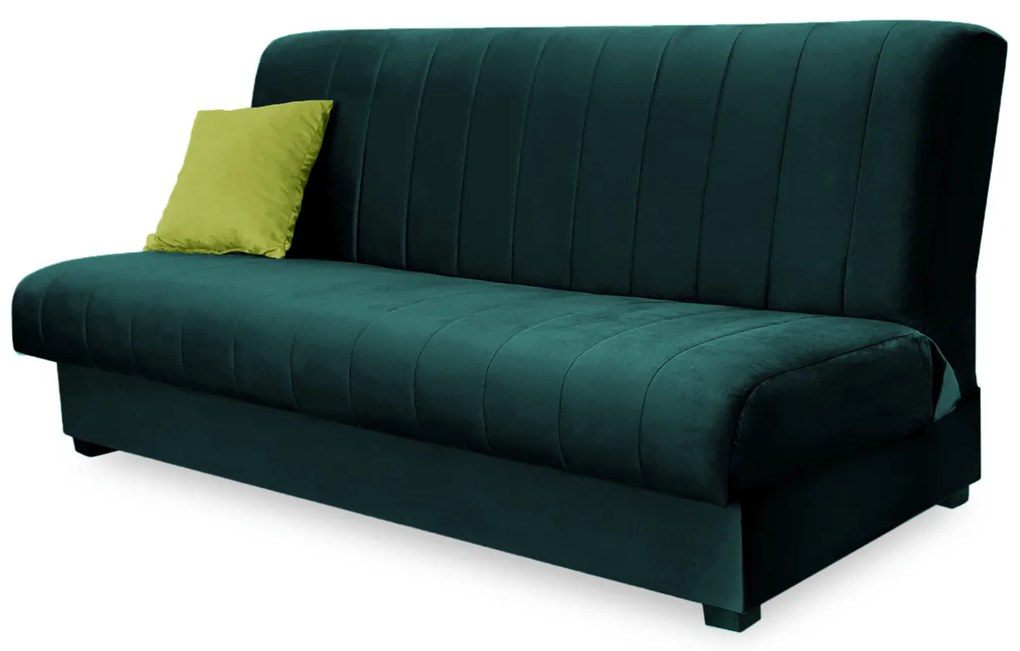 Pohovka Stigma (tmavozelená) . Akcia -20%. Vlastná spoľahlivá doprava až k Vám domov. 1129231