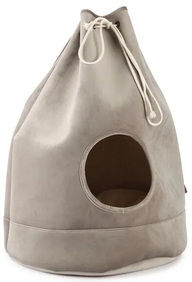 Mačacia kukaňa Bowie greige zamat