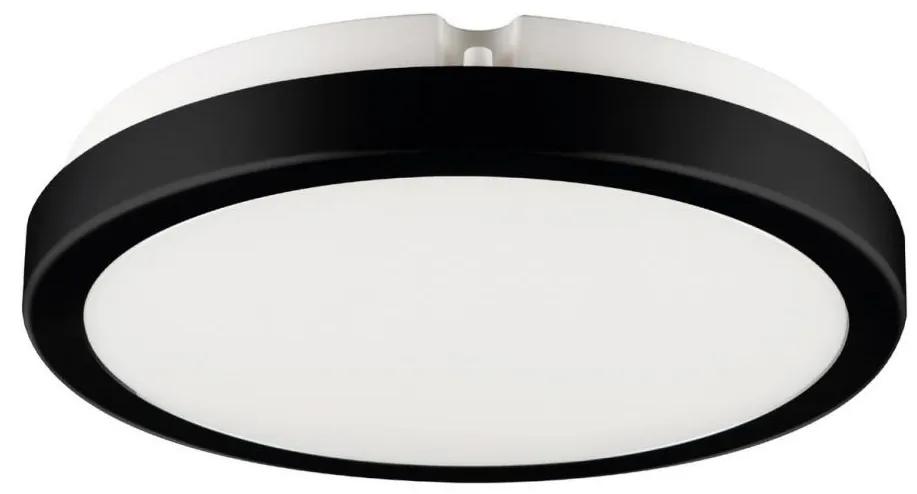 Brilagi Brilagi - LED Kúpeľňové stropné svietidlo PERA LED/18W/230V pr. 22 cm IP65 čierna BG0662