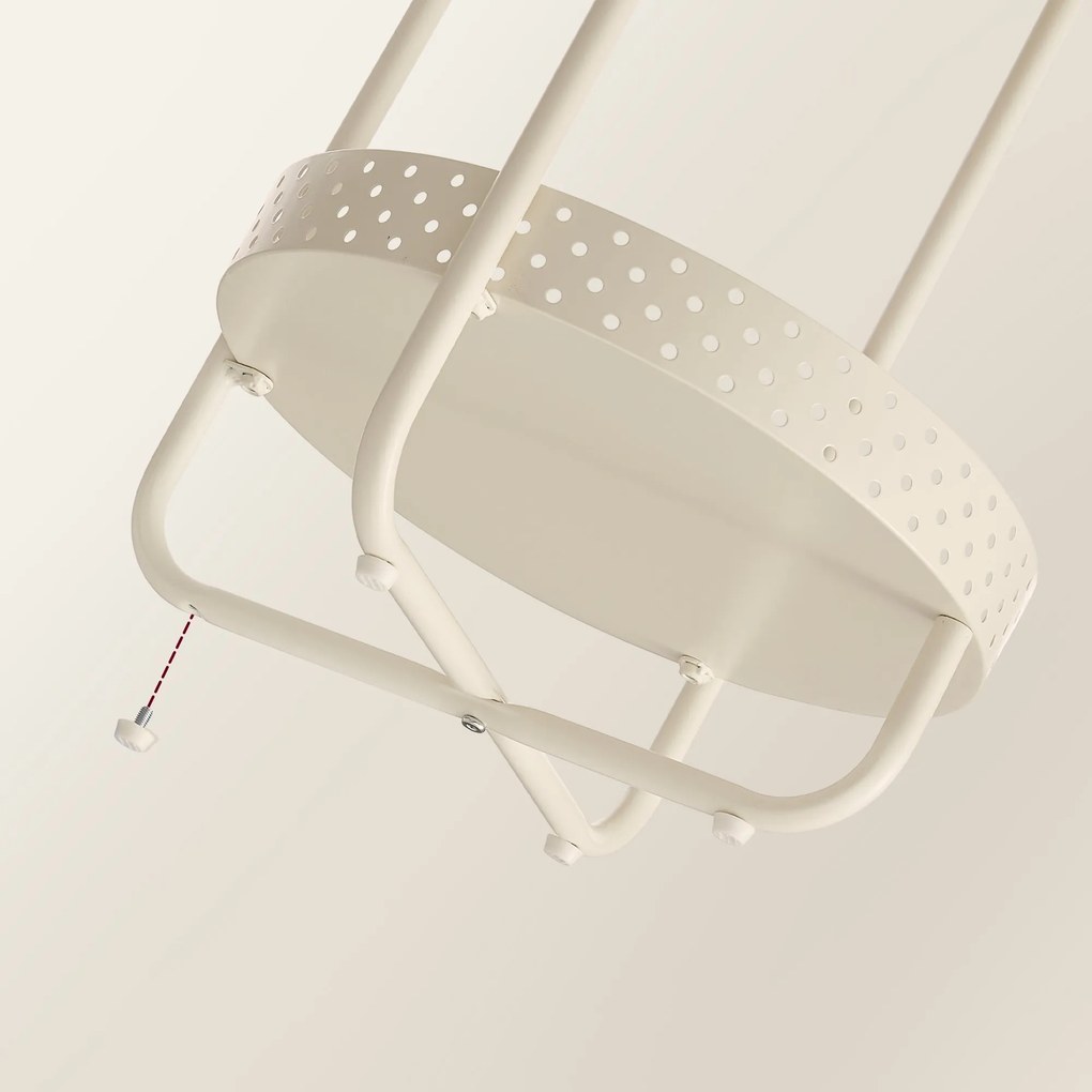 Okrúhly konferenčný stolík Songmics LET815L67