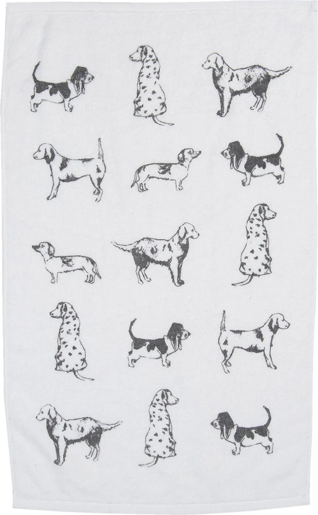 Kuchynský froté uterák Dog Love - 40 * 66 cm