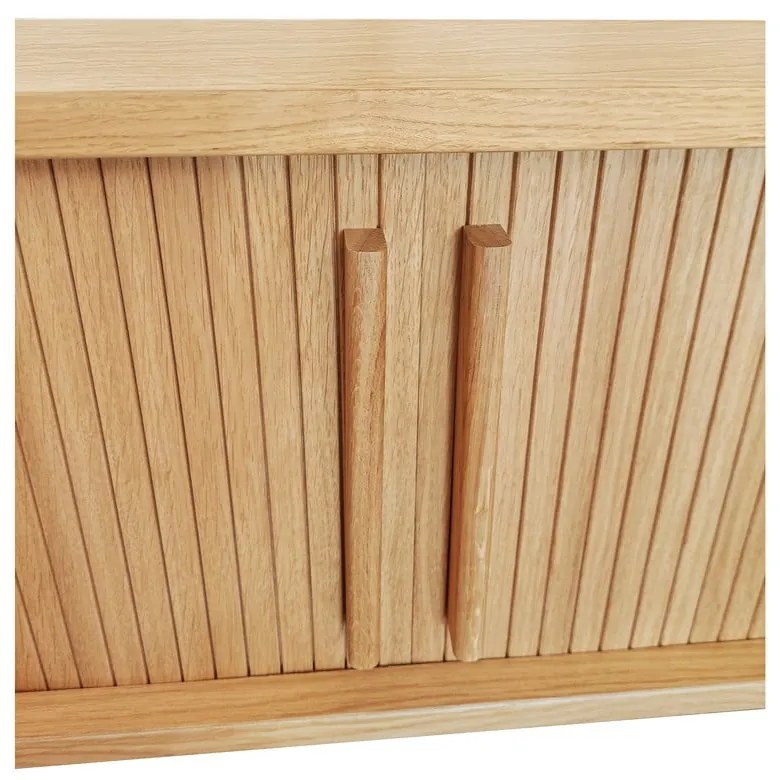 TV stolík v dekore duba v prírodnej farbe 138x50 cm Rove – Woodman