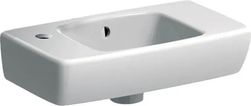 Geberit Selnova Compact umývadielko selnova 45x25 cm otvor pre batériu vľavo 500.319.01.5