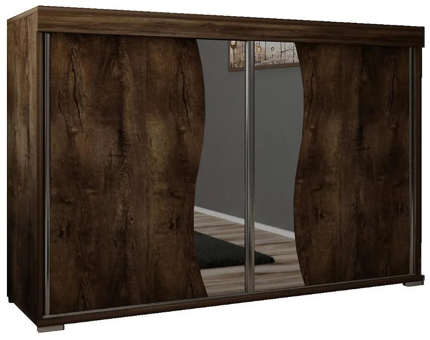 Komoda Tablet T2 140 tmavý jaseň