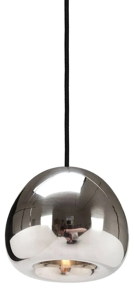 Tom Dixon Void Mini závesné LED svetlo Ø15cm chróm