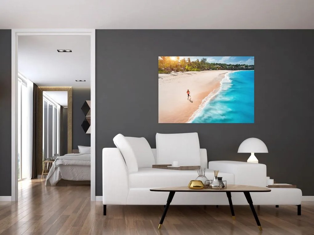 Obraz piesočné pláže - obrazy do bytu