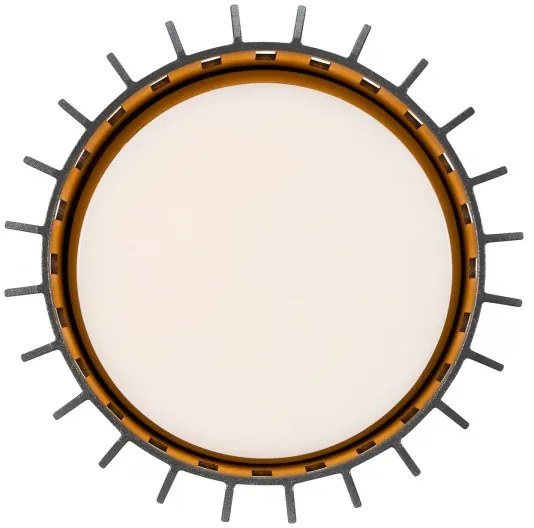 Nordlux - Vonkajšie stropné svietidlo ALUDRA 1xE27/15W/230V antracit