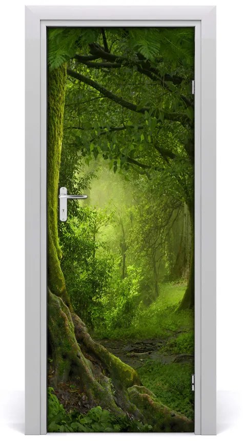 Fototapeta na dvere samolepiace tripická džungle 85x205 cm