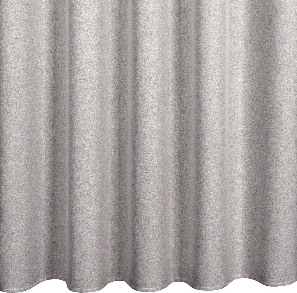 ZÁVES NA PÁSKE ERIS 140X270 CM TMAVOBÉŽOVÁ