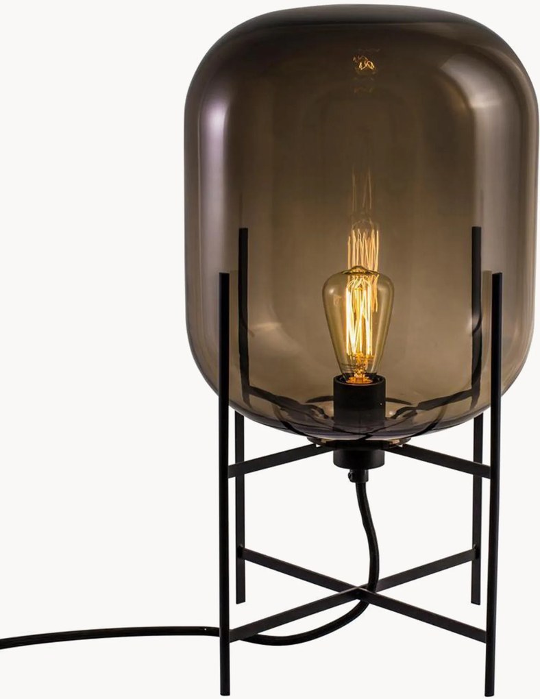 Ručne fúkaná stolová LED lampa Oda