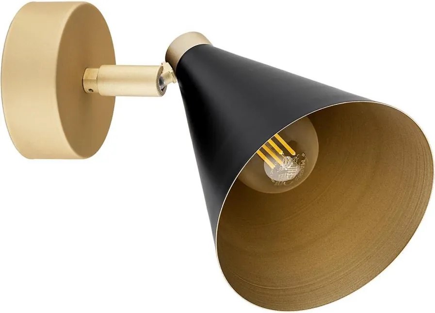 Argon 8279 - Bodové svietidlo LUCINDA 1xE14/7W/230V čierna/zlatá