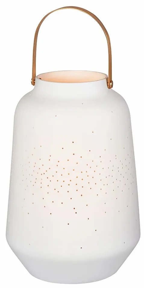 räder Porcelánový lampáš Holes 26,5 cm