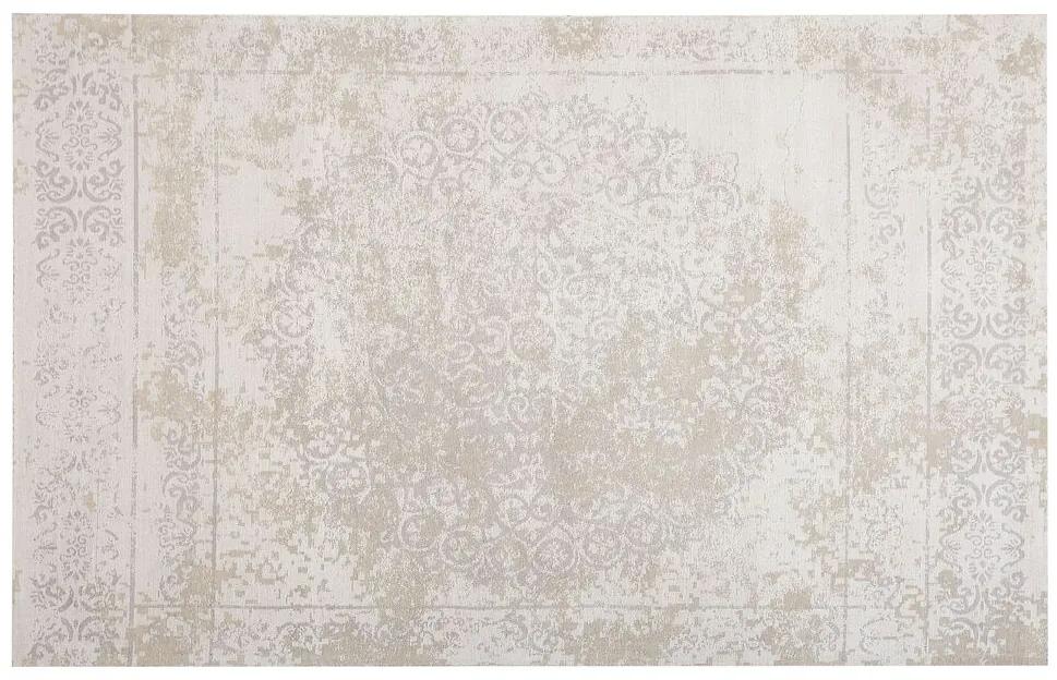 Bavlnený koberec 160 x 230 cm béžový BEYKOZ Beliani