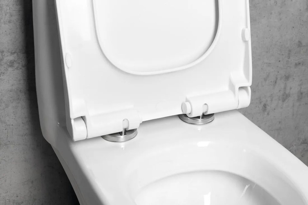 Aqualine Aqualine, PETIT detské WC kombi, zadný/spodný odpad, biela, PT520