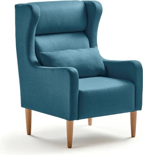 Kreslo LUCKY, čalúnenie Medley, ocean blue