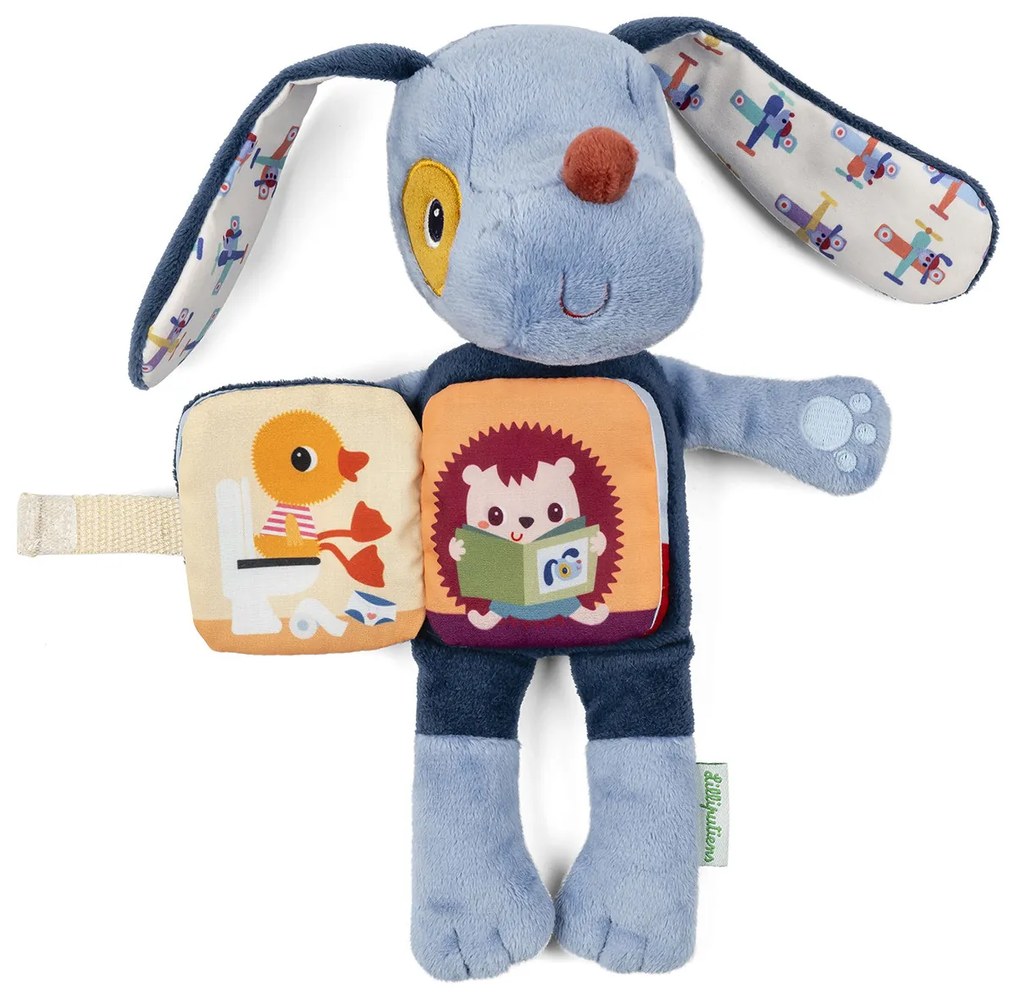 Lilliputiens – plyšová hračka s rozprávkou – psík Jules