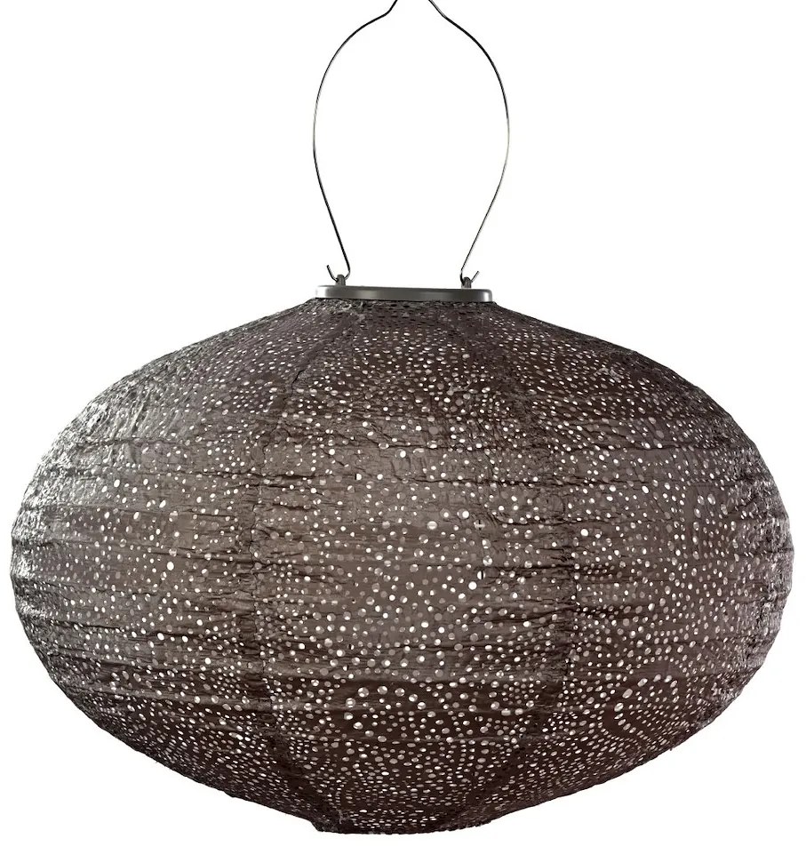 Lumiz SOLÁRNY LAMPÁŠ OVAL 27X40 CM BÉŽOVÁ