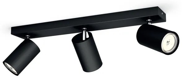 Philips 50593/30/PN - Bodové svietidlo MYLIVING KOSIPO 3xGU10/5,5W/230V