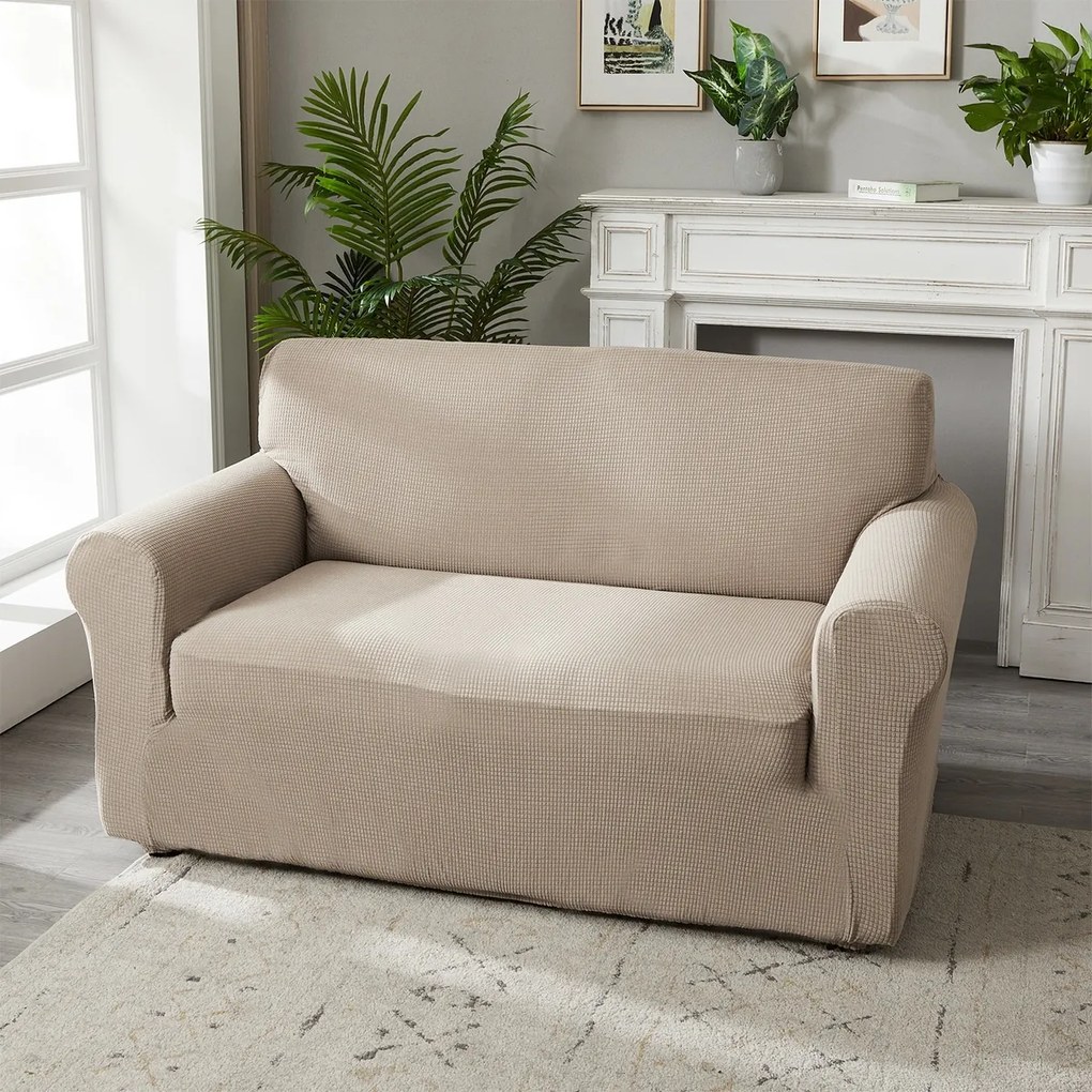 4Home Napínací potah na křeslo Magic clean béžová, 75 - 95 cm