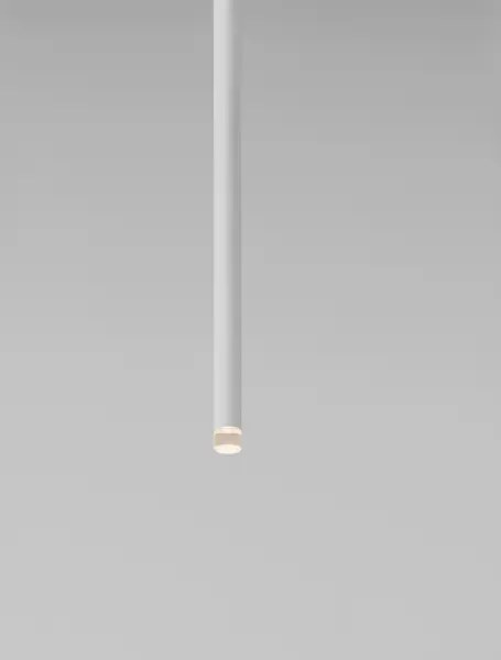 Minimalisticky luster na lanku Stilvi Biela