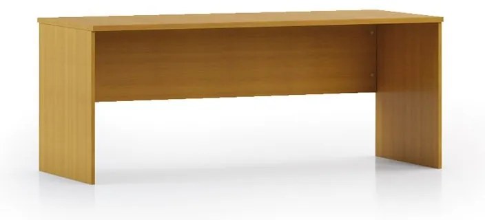 Kancelársky písací stôl INTEGRO, 1750 x 700 mm, čerešňa