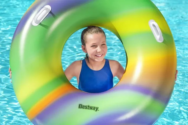 Nafukovacie koleso Bestway 36352 dúhové 119 cm