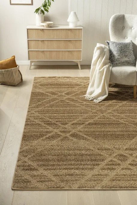 Koberec LAMA Orech hnedý / béžový