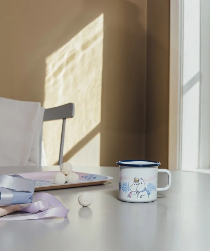 Hrnček Moomin Frosty Day 0,37l, smalt