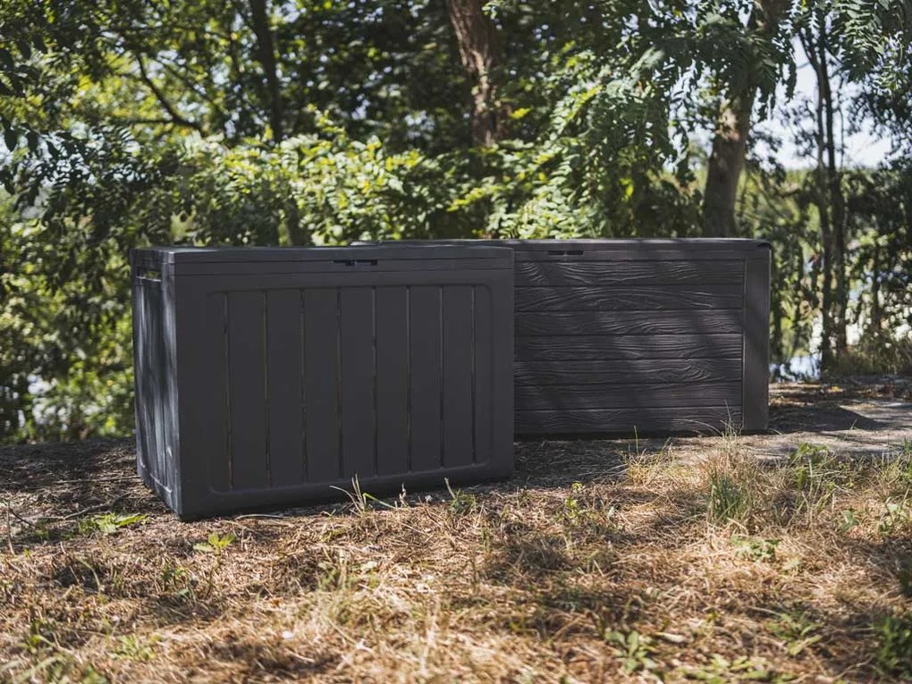 Záhradný box BOARDEBOX 190 l - antracit 78 cm PRMBBL190-S433