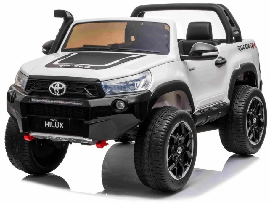 RAMIZ Elektrické autíčko - Toyota Hillux - nelakované - biele motor- 4 x 45W, - batéria 2 x 12V/7Ah - 2025