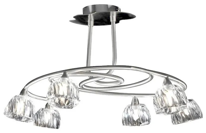 LUXERA 1561 - Luster SAMBA 6xG9/40W/230V