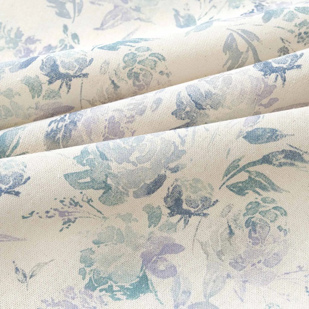 Goldea dekoračný záves valencia - otlačky rastlín 240x135 cm