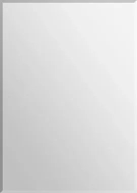 Nástenné zrkadlo s fazetou 50x70 cm, bez rámu%