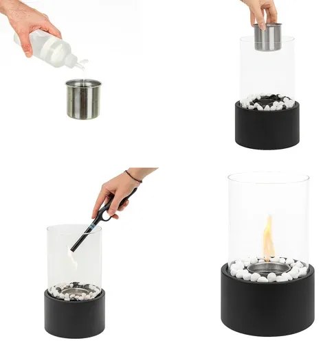 Kaminer Bezdymový voľne stojaci biokrb pre dom a terasu KAMINER 00026300