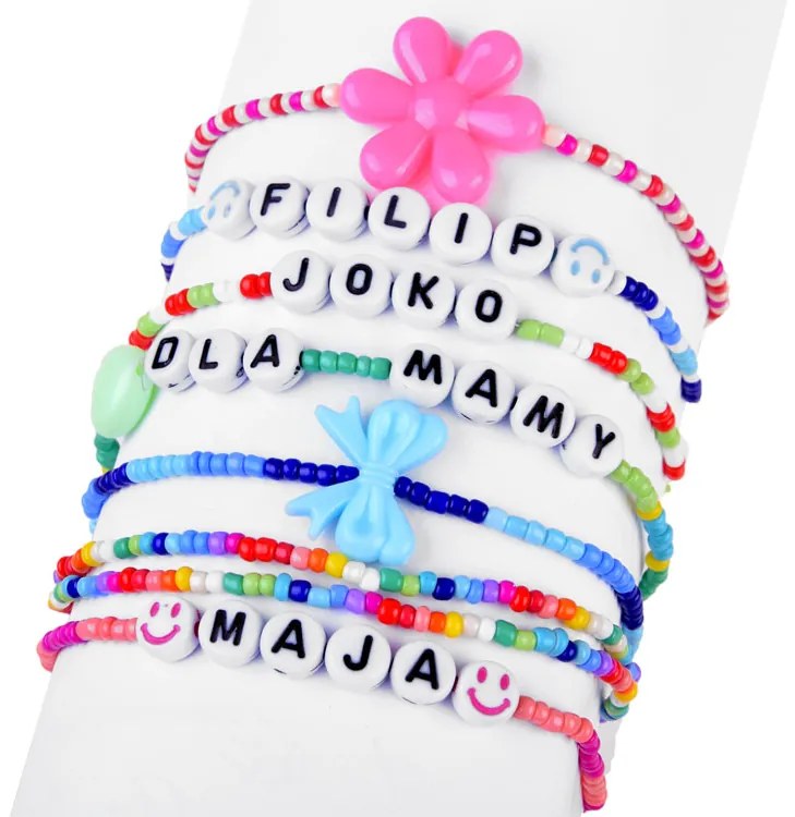 JOKOMISIADA Korálky na náramky korálky set DIY detské šperky ZA4172