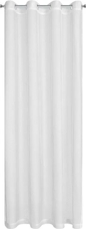 ZÁCLONA MEGI 140X250 CM BIELA
