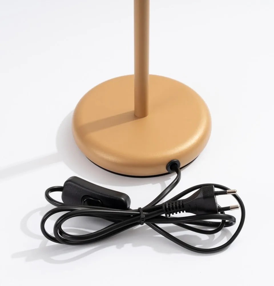 Stolová lampa v zlatej farbe (výška 43 cm) Gleam – Sollux