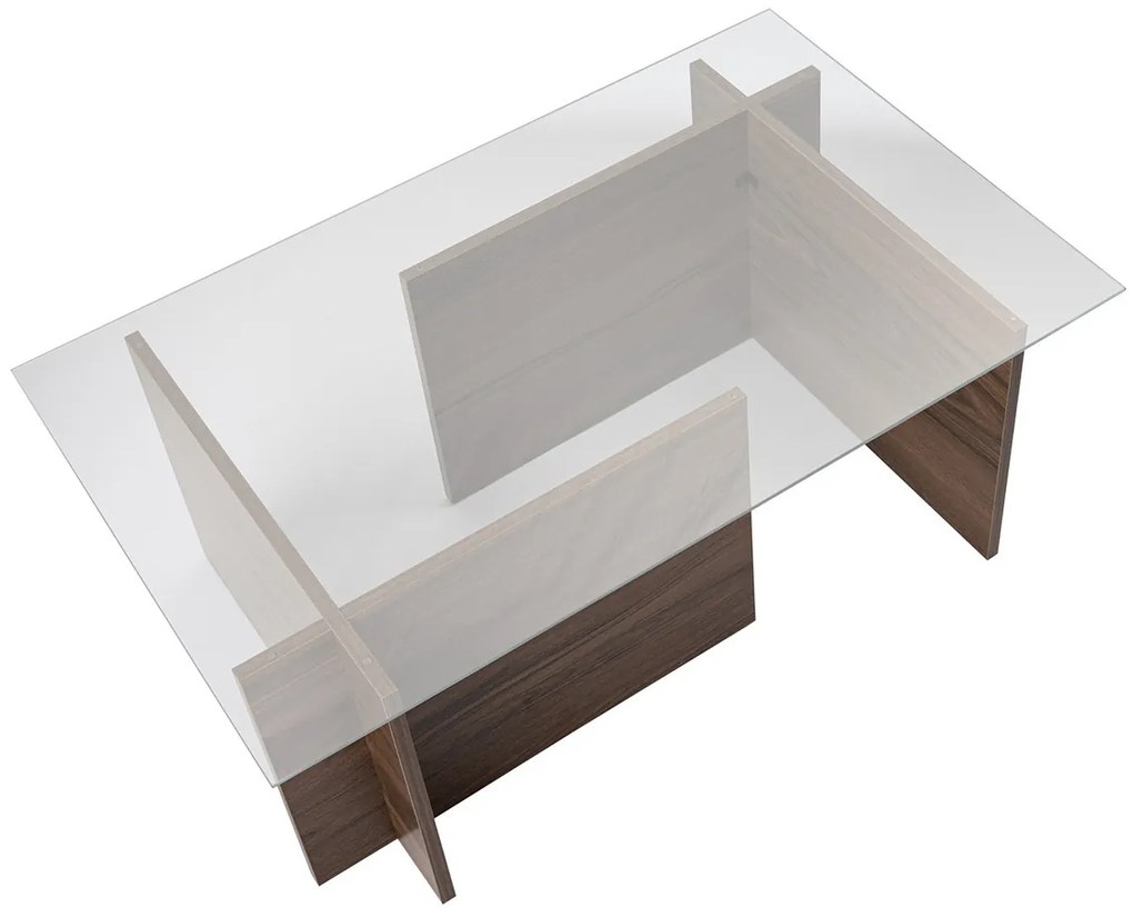 Konferenčný stolík Vetrino Walnut