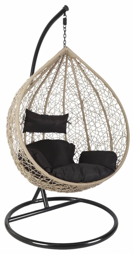 PROXIMA.store - Záhradné hojdacie kreslo GARDEN XL FARBA: béžová