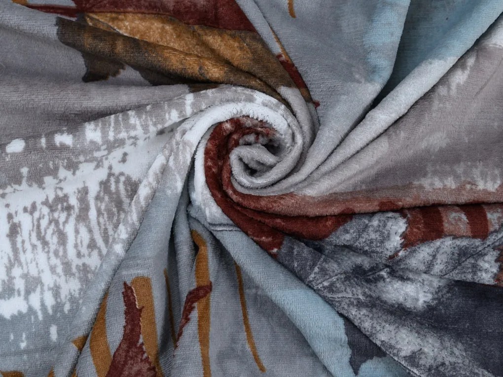 Obojstranné obliečky DUO SENSE AUTUMIA vzorované + obliečka na vankúšik 40x50 cm ZDARMA Rozmer obliečky: 70 x 90 cm | 140 x 200 cm